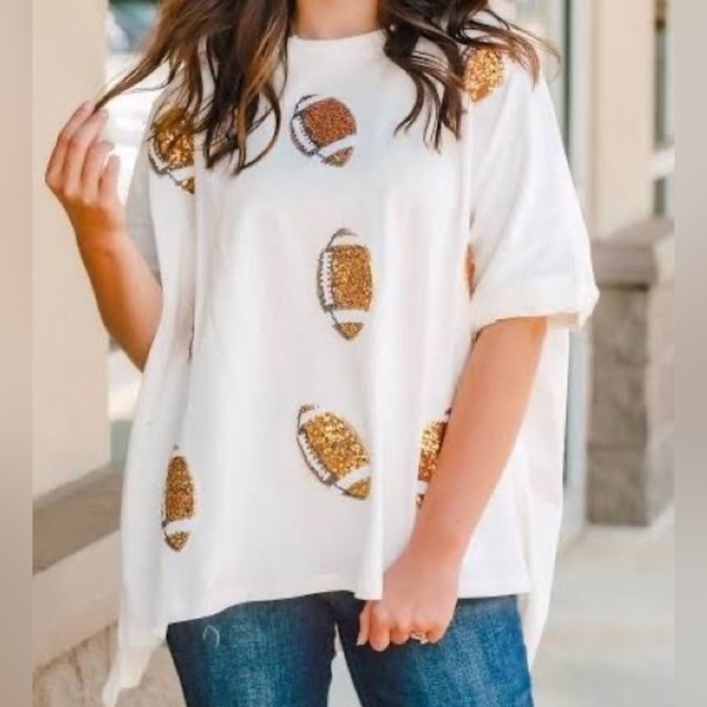 Fantastic Fawn Football Top